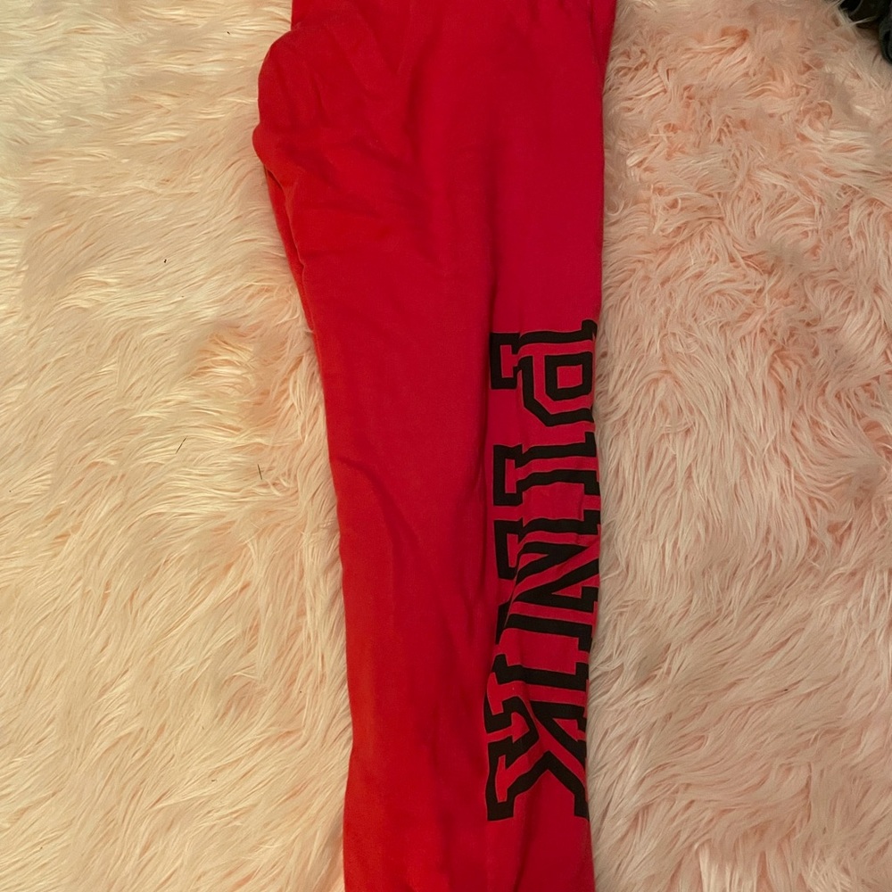 Pink sweatpants